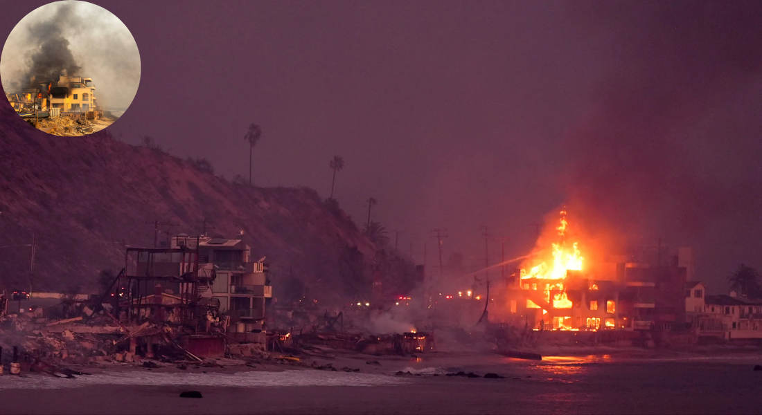 did cole prevost house burn down
