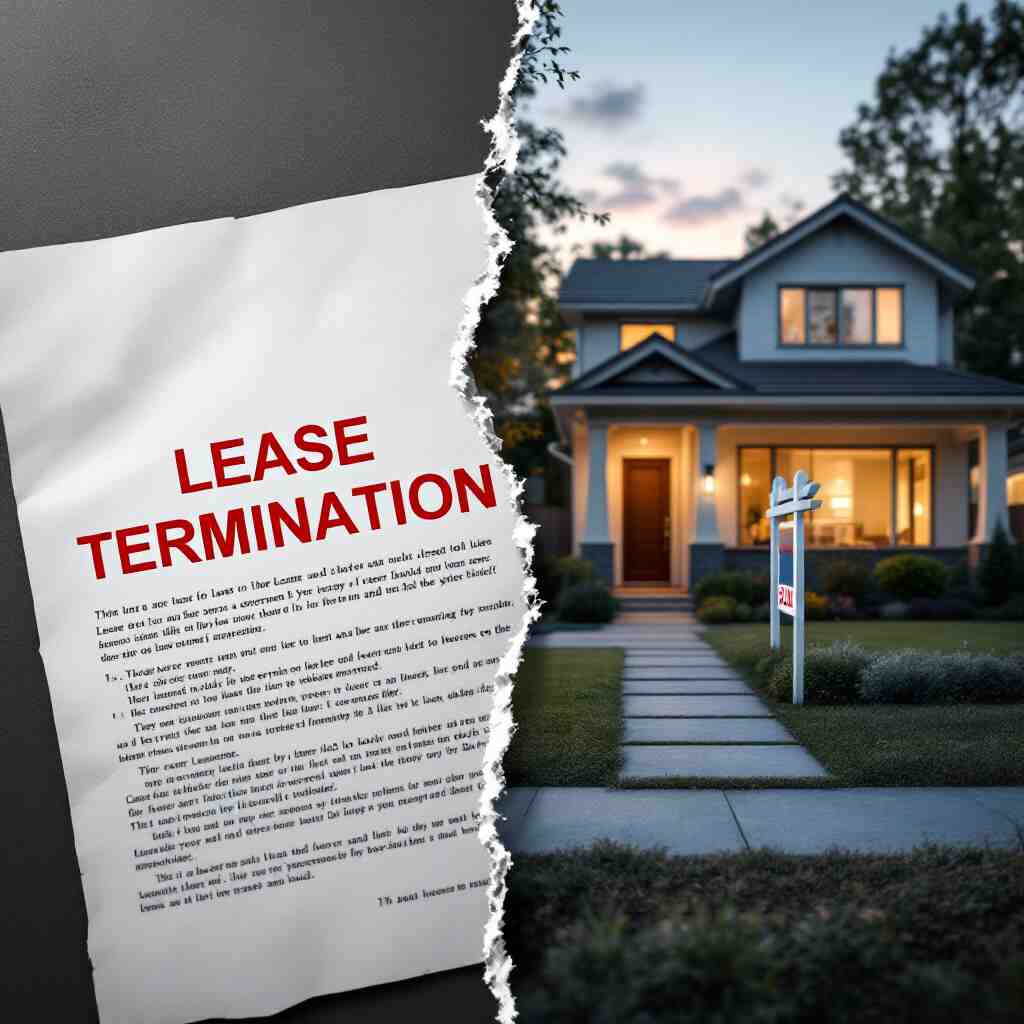can you break a lease when you buy a house