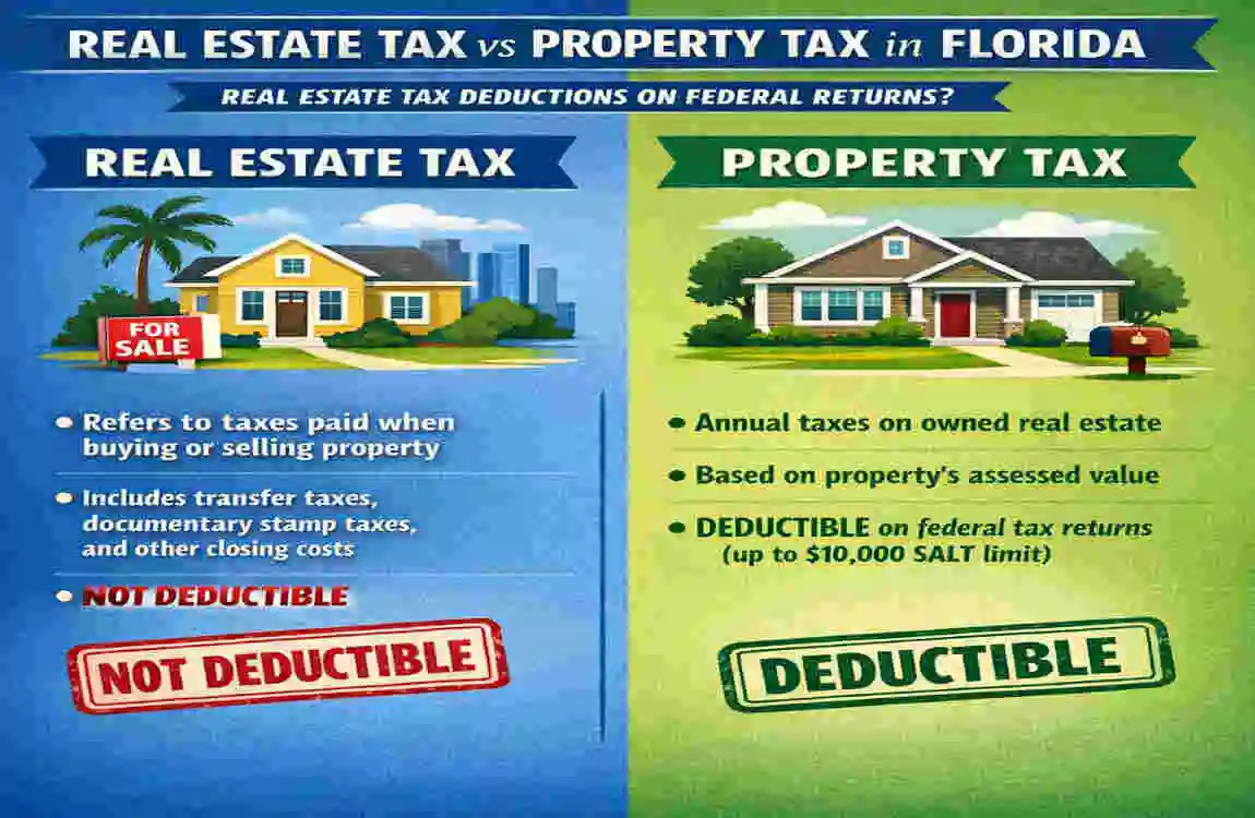 Florida Property Tax vs Real Estate Tax