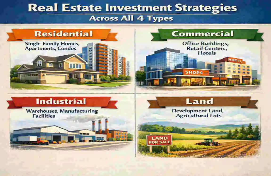What Are the 4 Types of Real Estate?