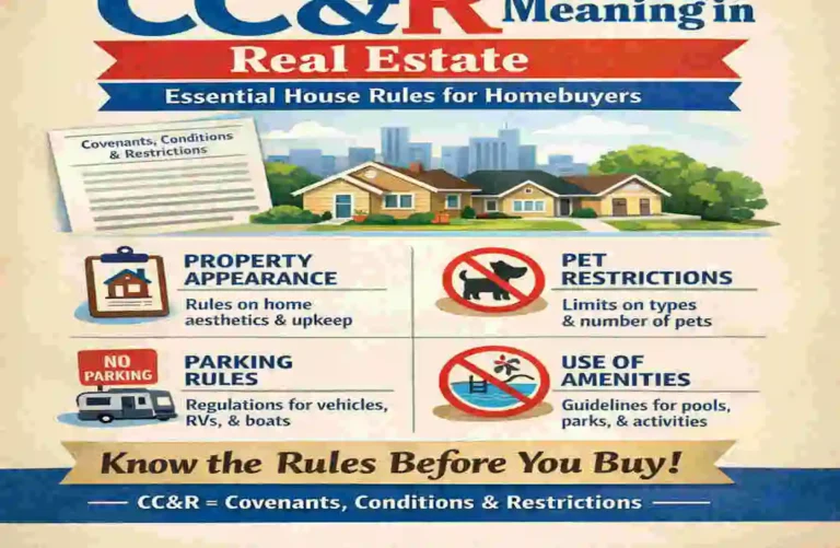 CC&R Meaning in Real Estate