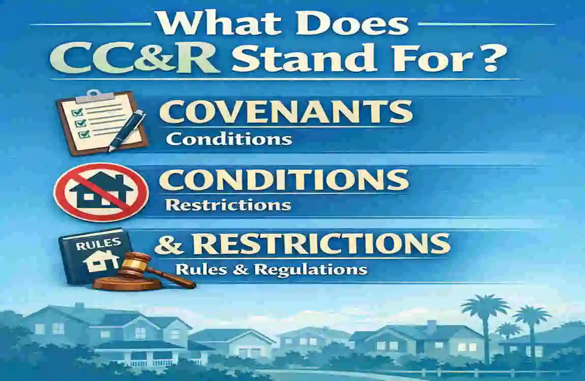 CC&R Meaning in Real Estate