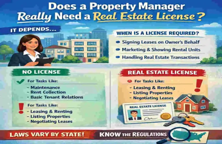 Property Manager Really Need a Real Estate License