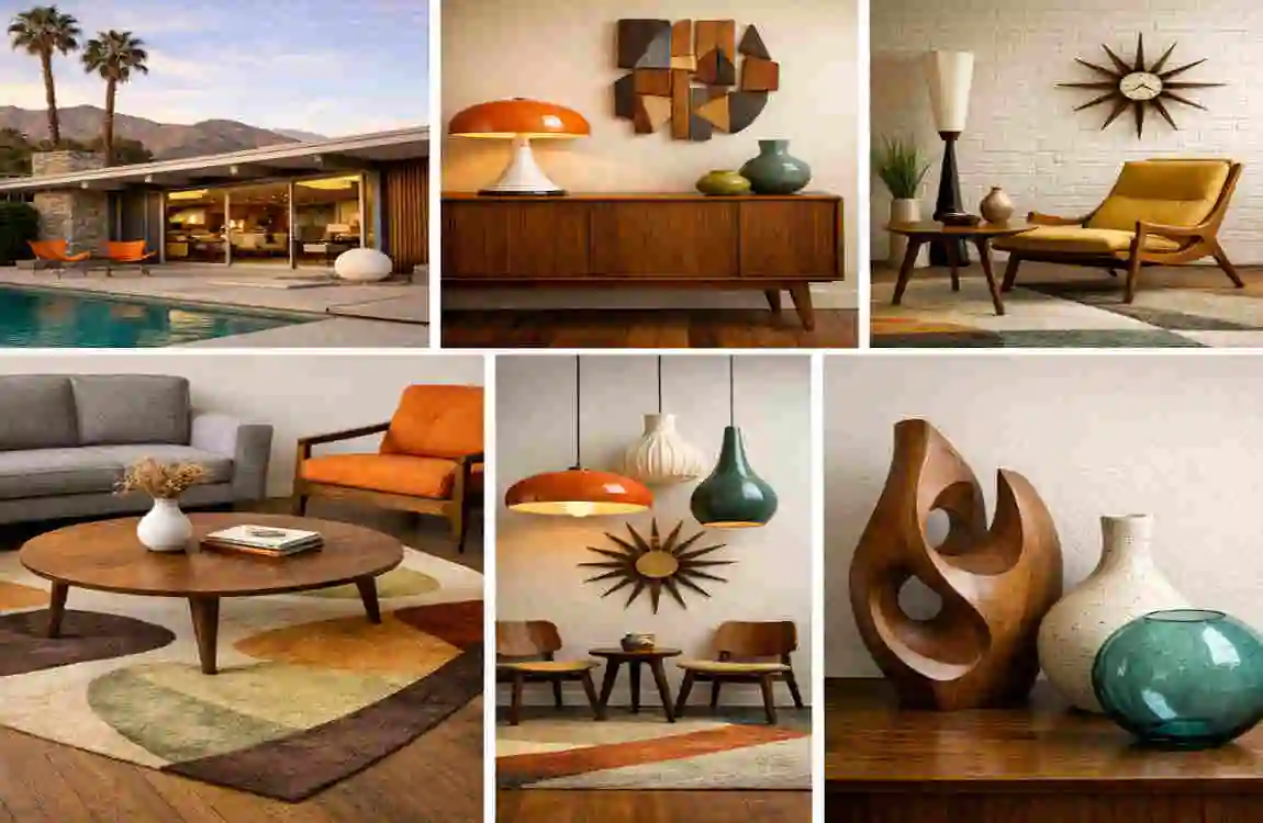 mid century modern small homes