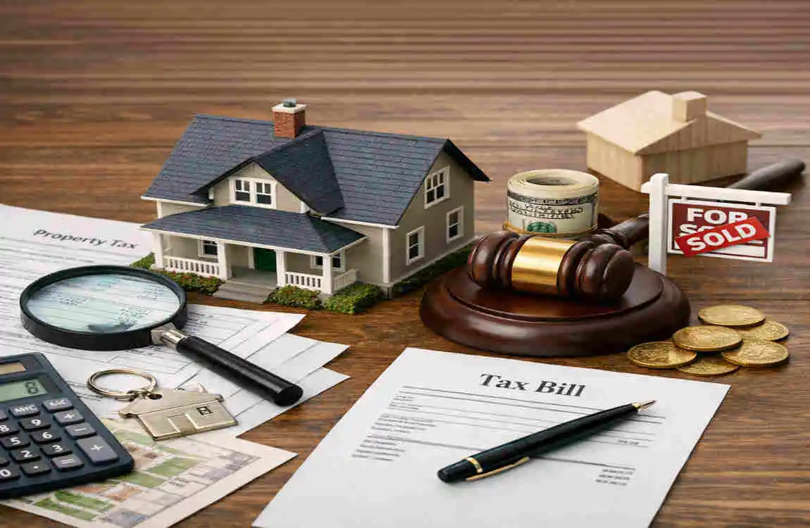 are real estate and property taxes the same thing