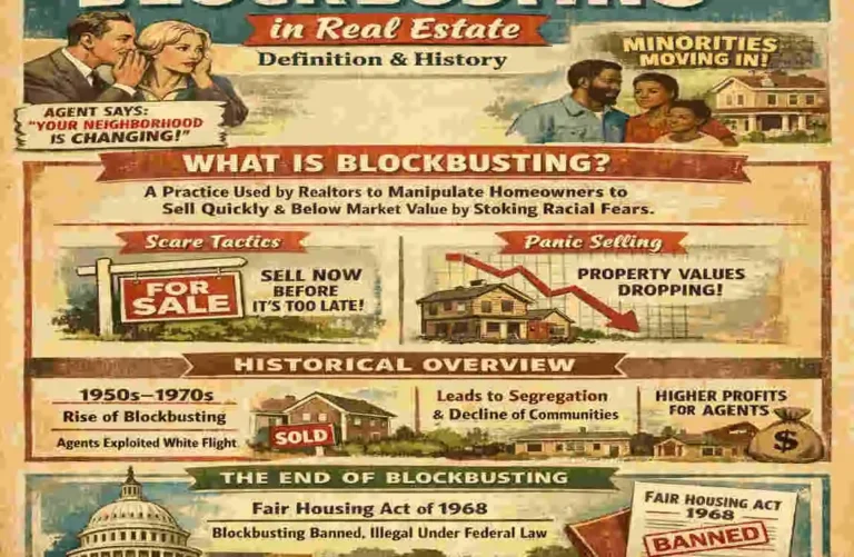 blockbusting meaning in real estate