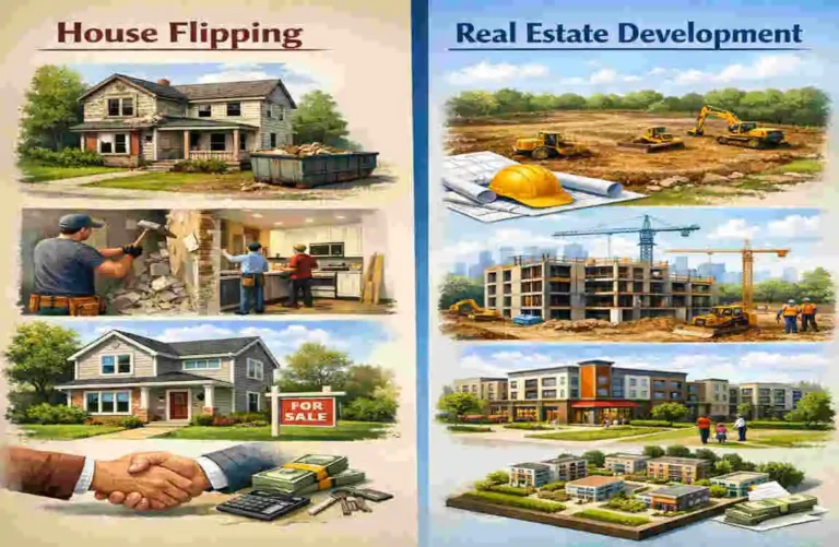 House Flipping or Real Estate Development: What’s the Difference? is house flipping real estate development