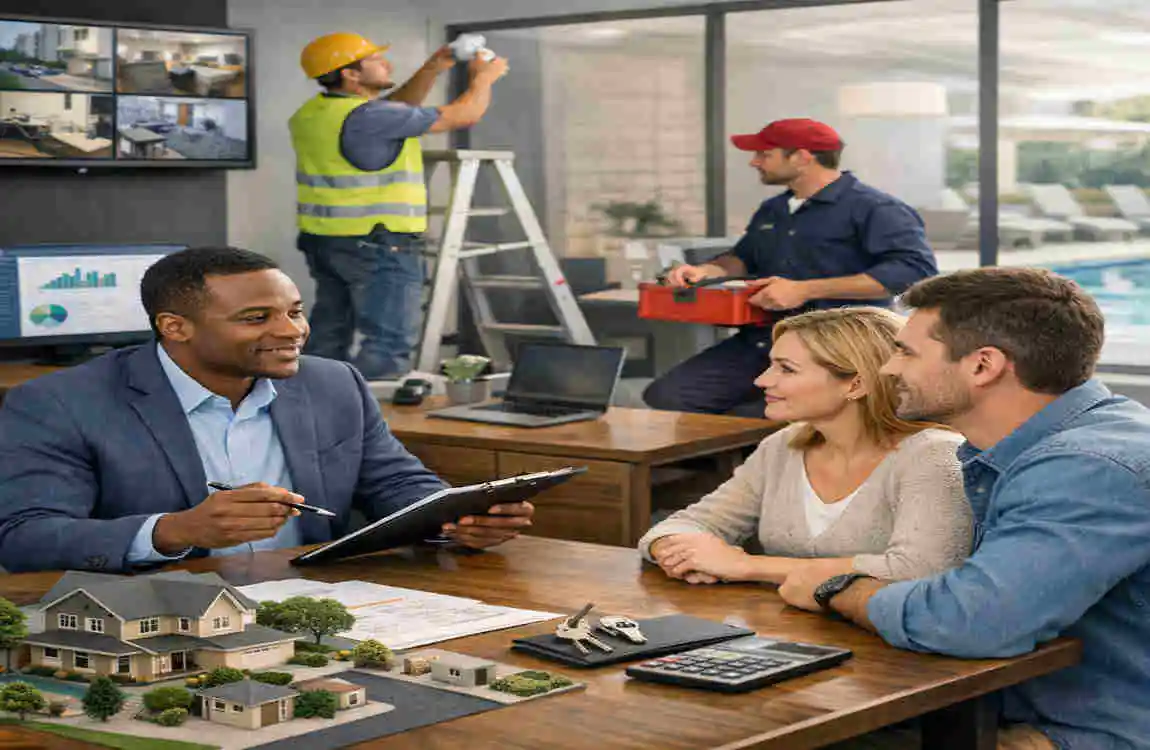 is property management part of real estate