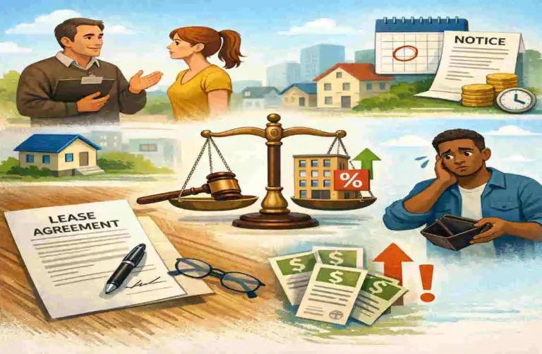how much can a real estate increase rent