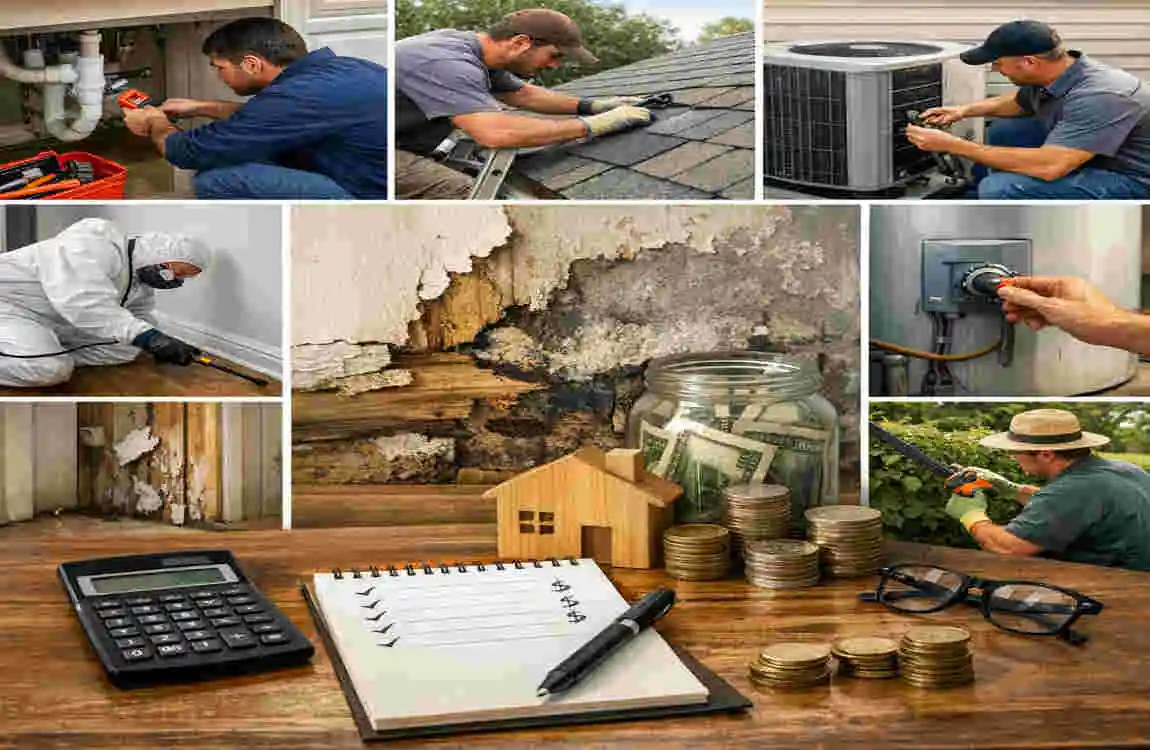 common real estate home maintenance costs