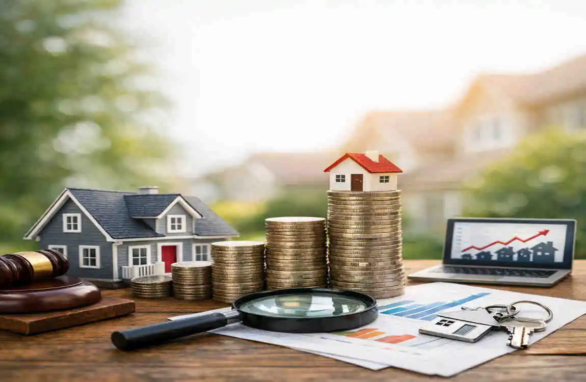 real estate market value of the home?
