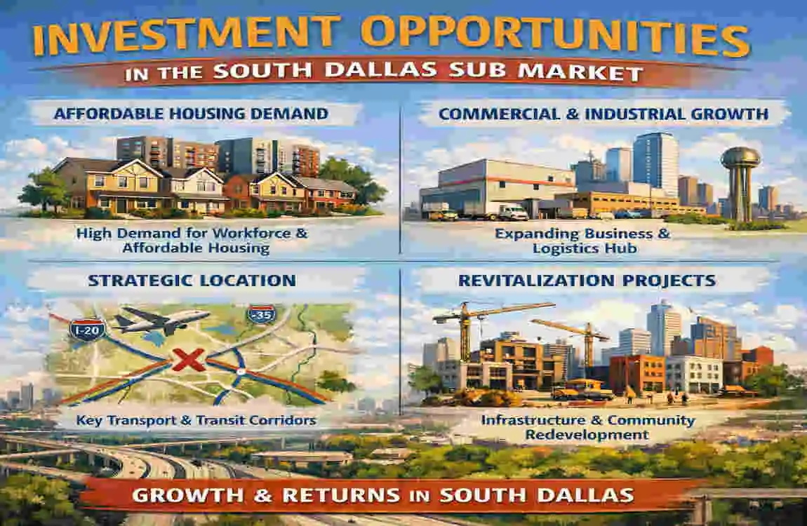 south dallas real estate sub market