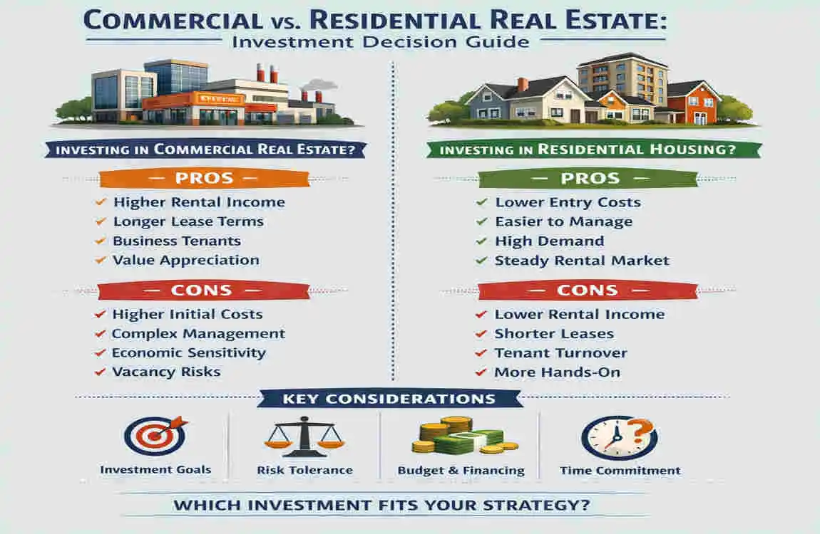 why commercial real estate house