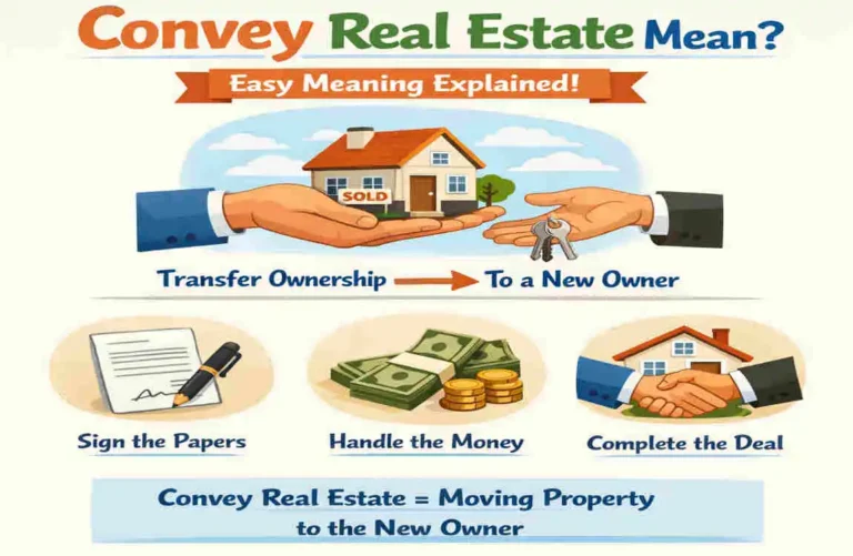 Define Convey Real Estate: Easy Meaning Explained define convey real estate