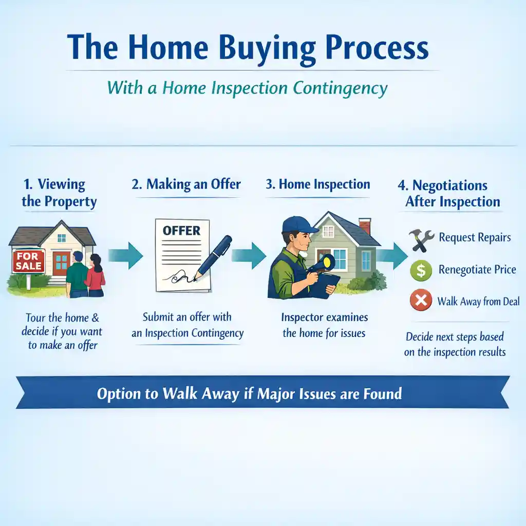 can you do a home inspection before making an offer