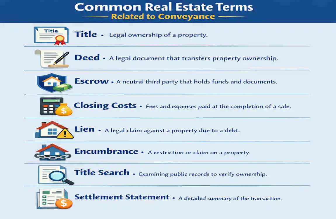 define convey real estate