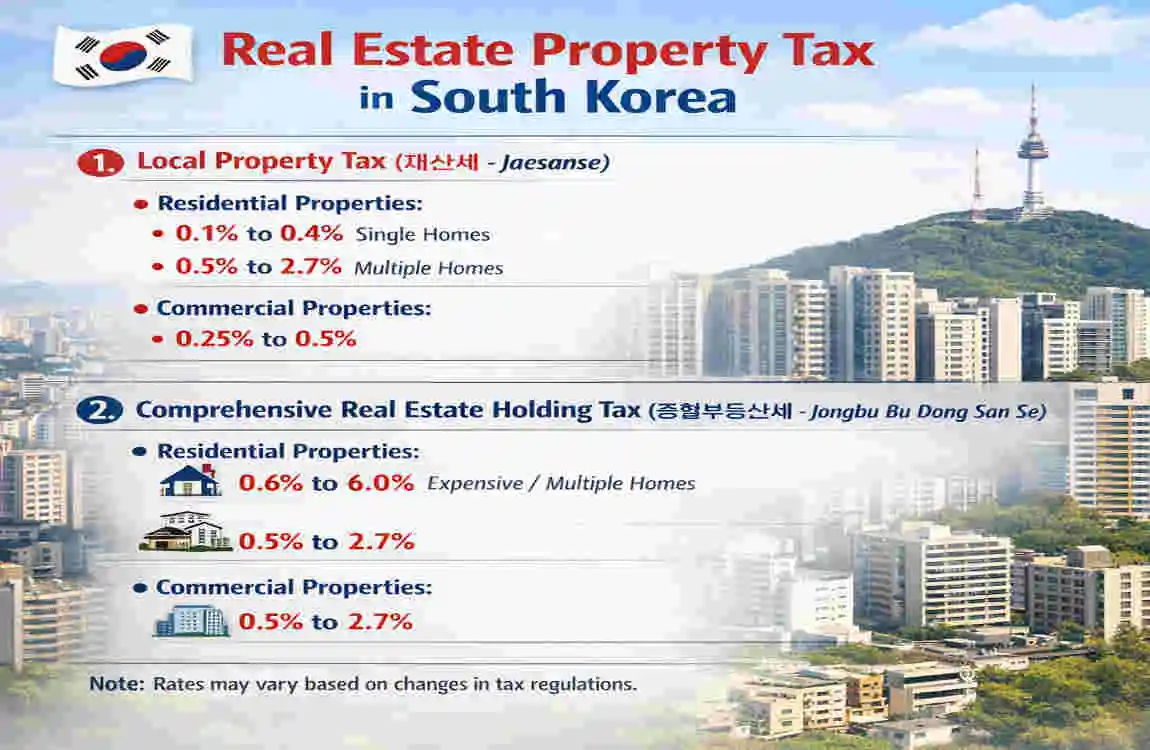 korea real estate property tax