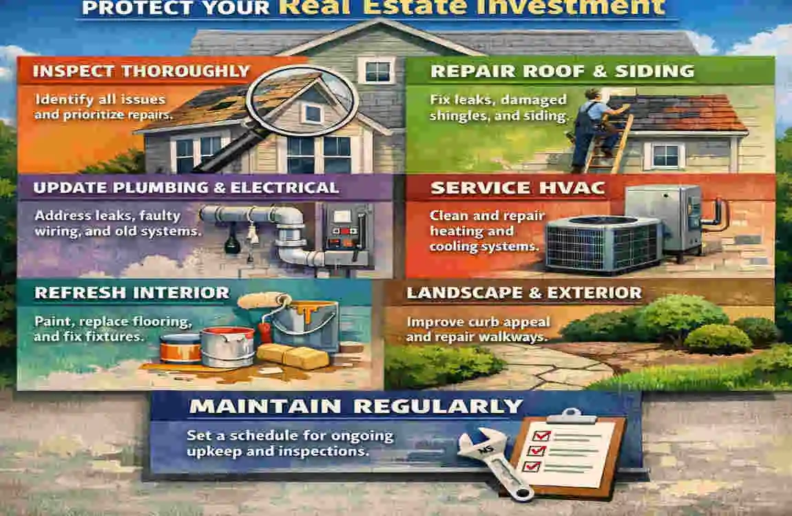 deferred maintenance real estate house