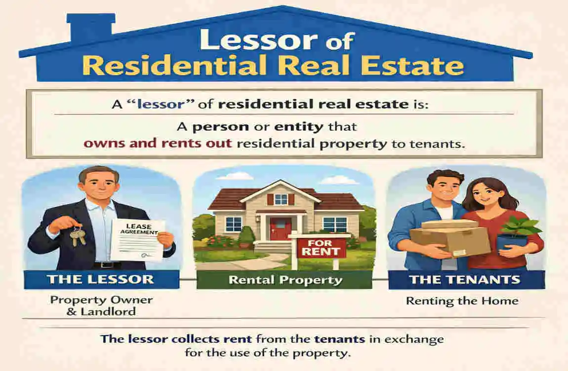 Are You a Lessor of Residential Real Estate?