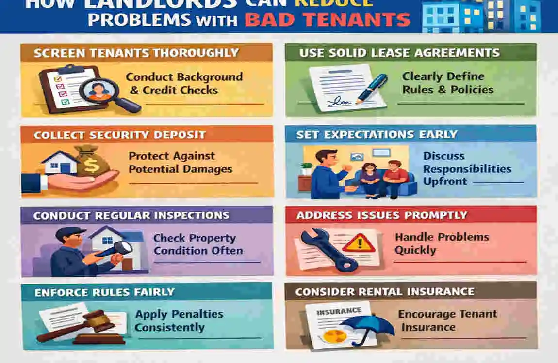 are real estate agent liable for bad tenants