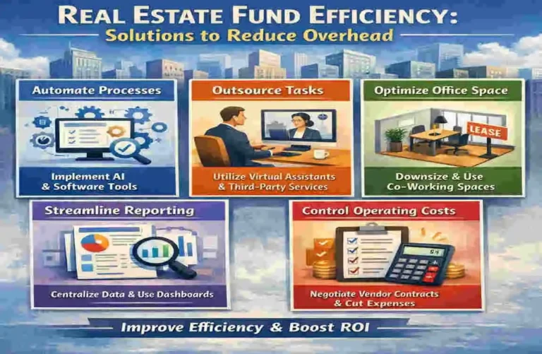 solutions to reduce overhead in real estate fund management