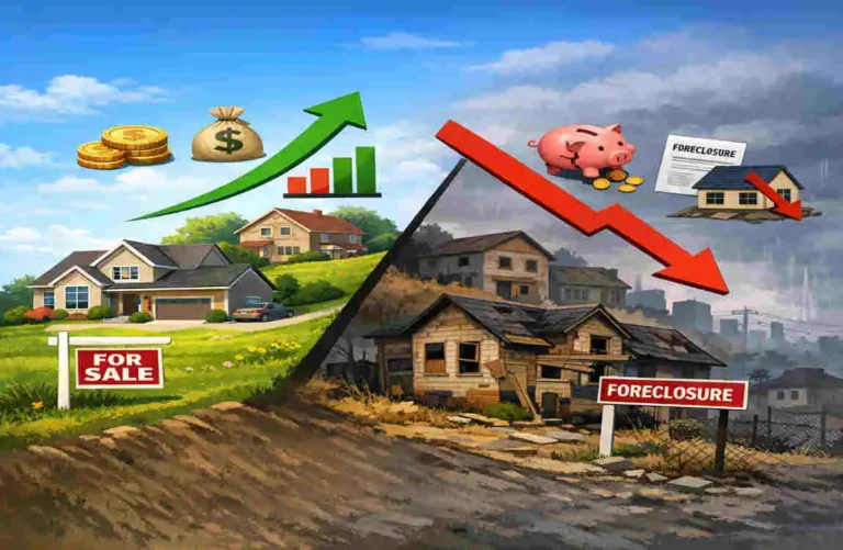 descent in real estate for house