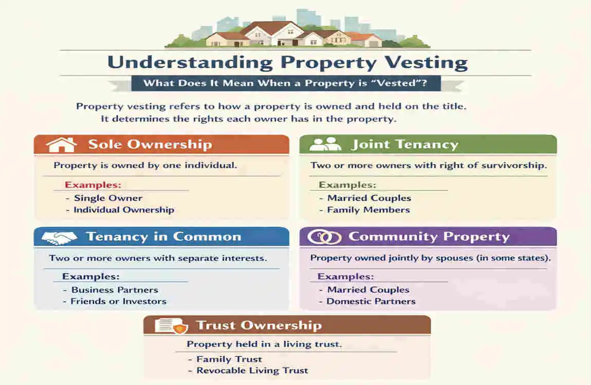 What Does It Mean When a Property Is Vested?